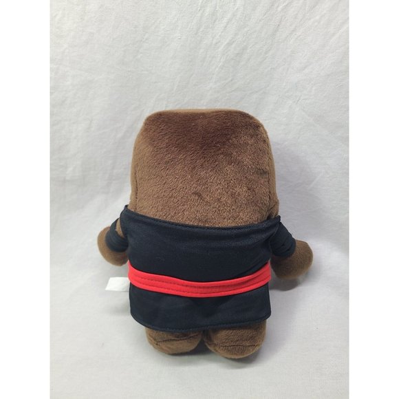 Domo Plush Ninja Black With Red Karate Jacket 10” - Picture 4 of 7